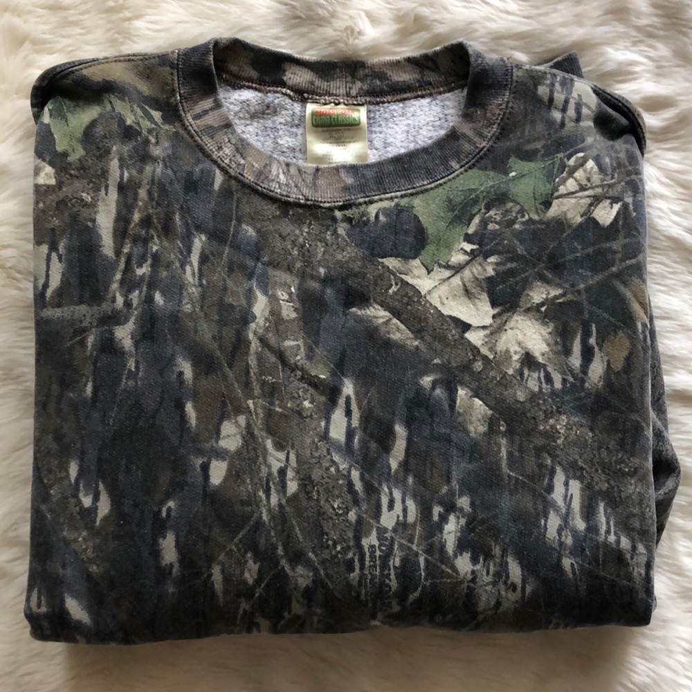 MOSSY OAK CAMO CLASSIC SWEATSHIRT